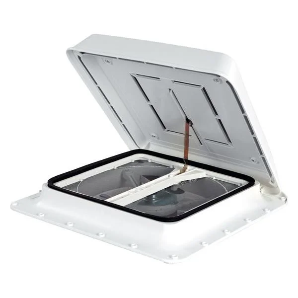 Střešní okno Fiamma Turbo-Vent 12V (40 × 40 cm, bílé) 304674