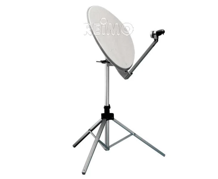 Stativ pro satelitní parabolu hliníkový skládací (trojnožka pro kempingové antény) 301584