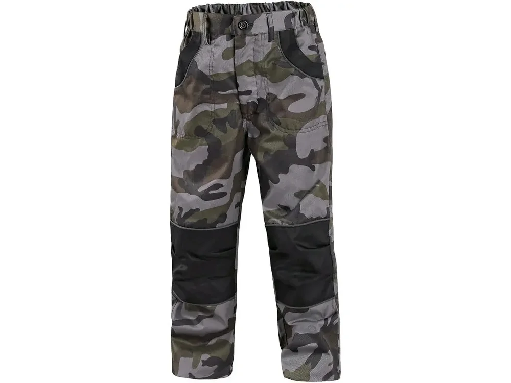 Kalhoty dětské maskáčové, CXS CAMO, vel. 170, CANIS 742645