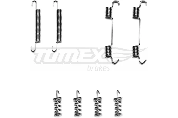 Sada příslušenství, brzdové čelisti Tomex Brakes TX40-33 Sada příslušenství, brzdové čelisti Tomex Brakes TX40-33