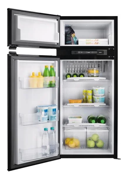Chladnička absorpční Thetford N4150E+ 149 l (12V / 230V / plyn, černá, oblé dveře) 305618