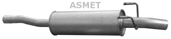 Zadni tlumic vyfuku ASMET 02.054 – OE 9064901001 Zadni tlumic vyfuku ASMET 02.054 – OE 9064901001