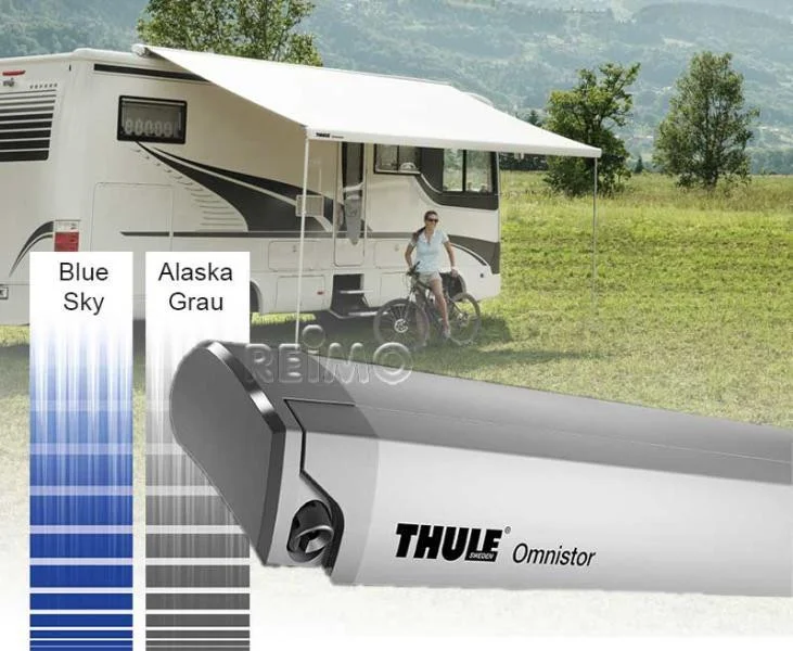 Markýza střešní Thule Omnistor 9200 5,00 m (Auszug 300 cm, bílá, mystic grey) 313432