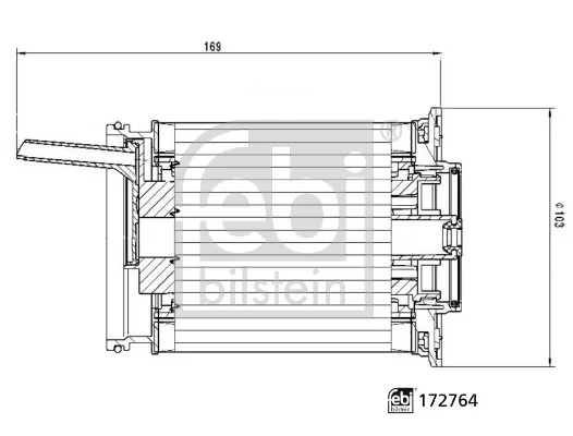 Palivový filtr FEBI BILSTEIN 172764