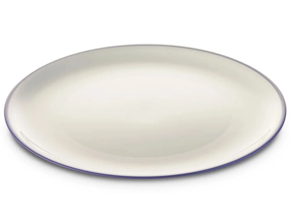 Talíř plastový nerozbitný Omada Sanalving Dinner Plate 24xh2cm ViolaCon modrý 311926