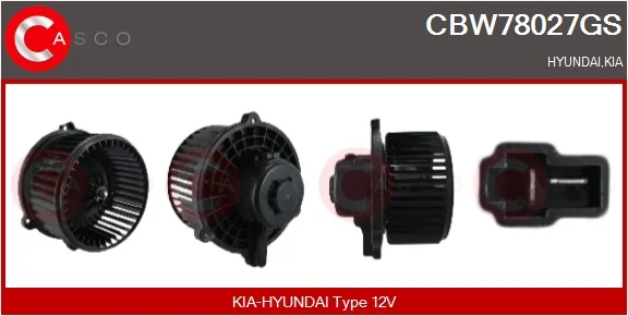 vnitřní ventilátor CASCO CBW78027GS
