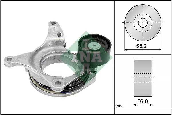 Napínák, žebrovaný klínový řemen Schaeffler INA 534079410