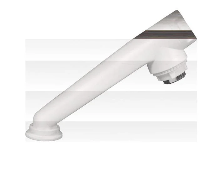 Sprchový set Elbe kompletní bílý s přepínatelnou sprchou hadicí 150 cm nástěnným držákem a rozetou závit 3/8" pro karavany a obytné vozy 310120