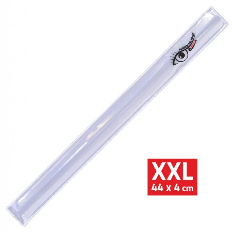 Pásek reflexní ROLLER XXL 4x44cm S.O.R. stříbrný 704562 Pásek reflexní ROLLER XXL 4x44cm S.O.R. stříbrný 704562