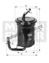 Palivový filtr MANN WK614 (MF WK614)