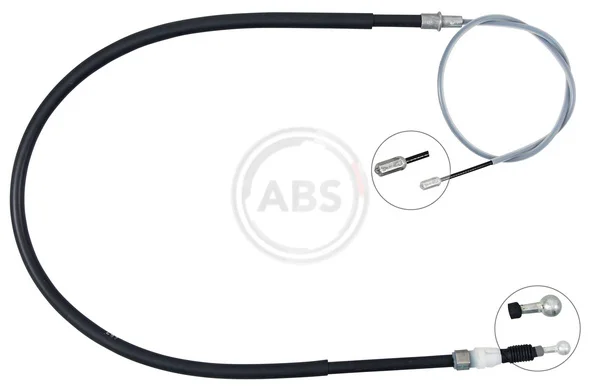 Tažné lanko, parkovací brzda A.B.S. K15025 – OE 5Q0609721AR