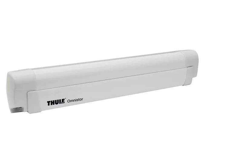 Nástěnná markýza Thule Omnistor 8000 s 230V motorem - 5,0 m, Bílá / Mystic Grey 313338