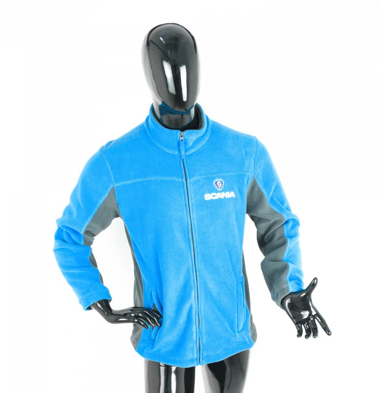 Bunda/mikina fleece SCANIA modrá 2XL 647957