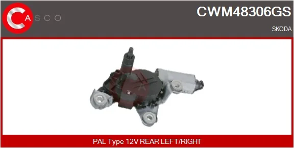 Motor stěračů CASCO CWM48306GS