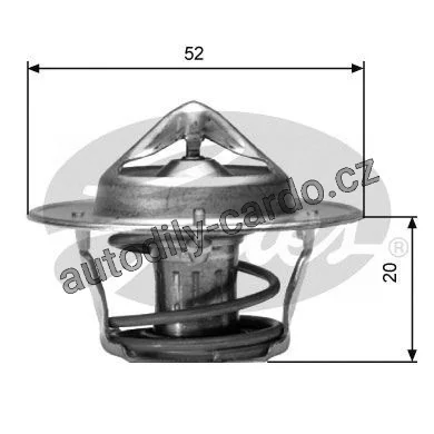Termostat GATES (GT TH04191G1)