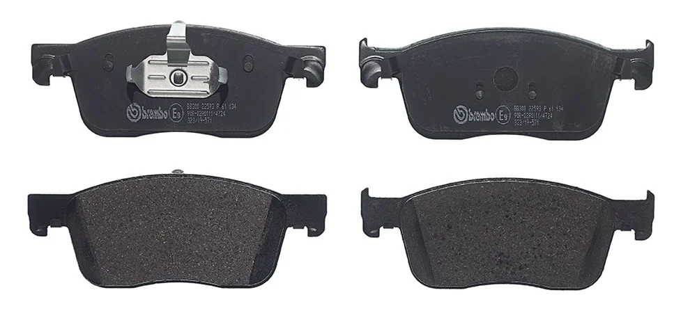 Sada brzdových destiček, kotoučová brzda BREMBO P61134