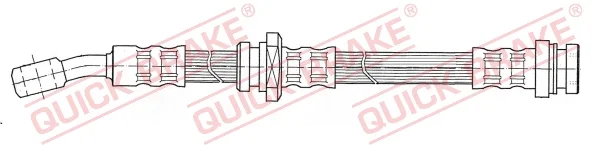 Brzdová hadice QUICK BRAKE 58.943
