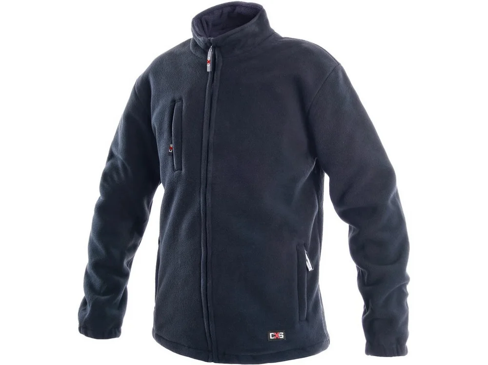 Bunda pánská fleece CXS-OTAWA, modrá, vel. L, CANIS 717319