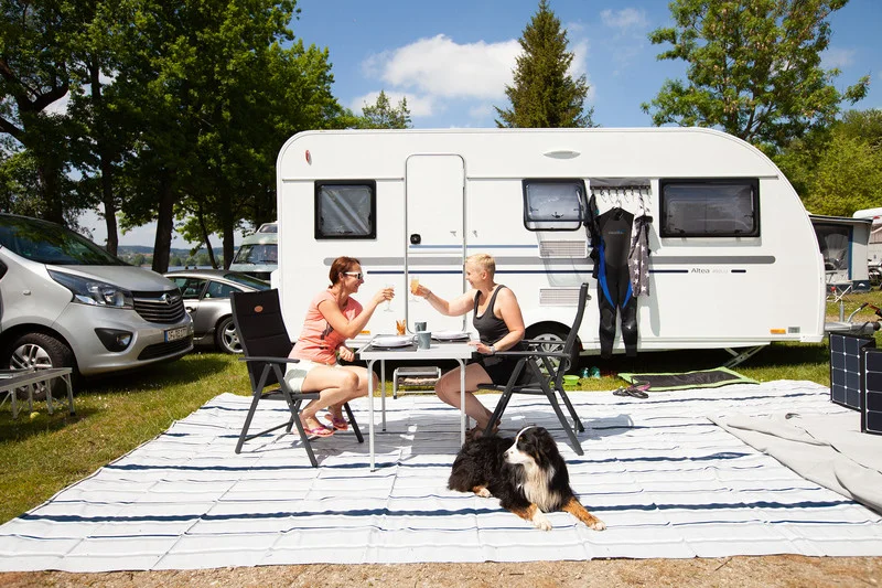 Koberec pod markýzu/předstan REIMO TENT Vila Soft Deluxe 250x600 cm 308506