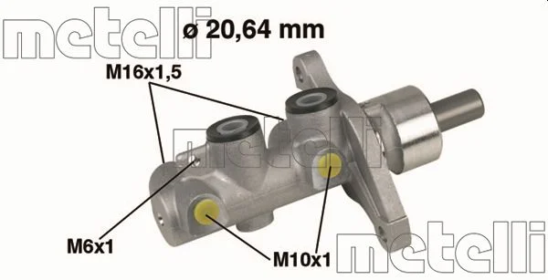 Hlavní brzdový válec METELLI 05-0346 – OE 58510-02000