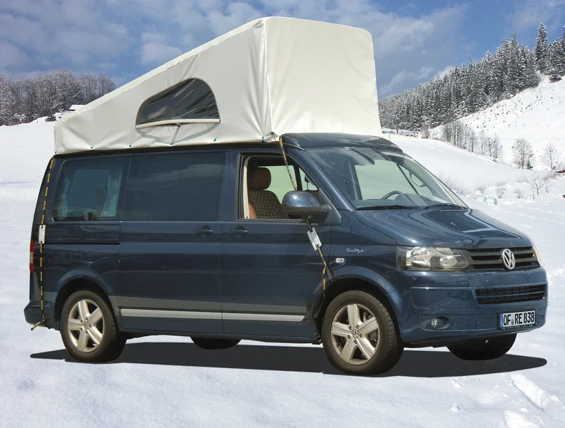 Střešní kryt na spaní VW T6 Easyfit KR – Climacover ochrana pro vysoký pobyt (od 2021) 301893