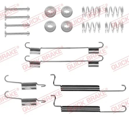 Sada příslušenství, brzdové čelisti QUICK BRAKE 105-0795 Sada příslušenství, brzdové čelisti QUICK BRAKE 105-0795