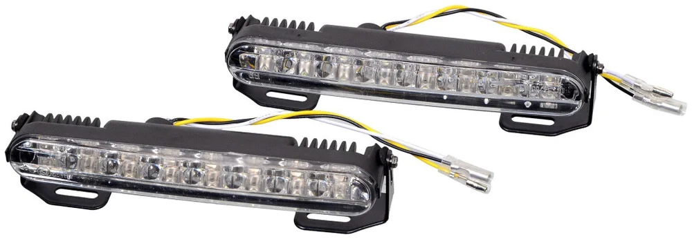Světla pro denní svícení 12/24V 16 LED on/off systém 607638