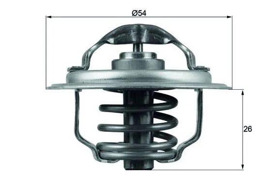 MH TX11187D Termostat, chladivo MAHLE