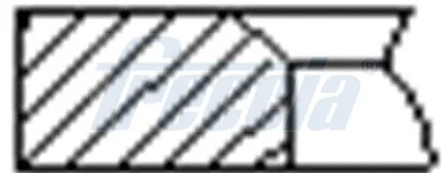 Sada pístních kroužků FRECCIA FR10-249400 Sada pístních kroužků FRECCIA FR10-249400