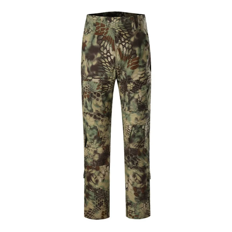 Kalhoty taktické maskáčové, multicam green, vel. XL, Smilodon 320009