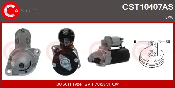 Startér CASCO CST10407AS