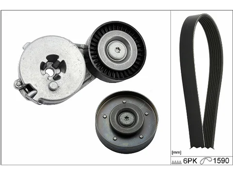 Sada žebrovaných klínových řemenů Schaeffler INA 529050010