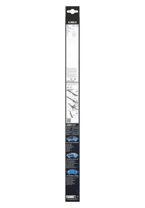 Sada stěračů BOSCH Aerotwin (BO 3397118966) – 600mm + 530mm