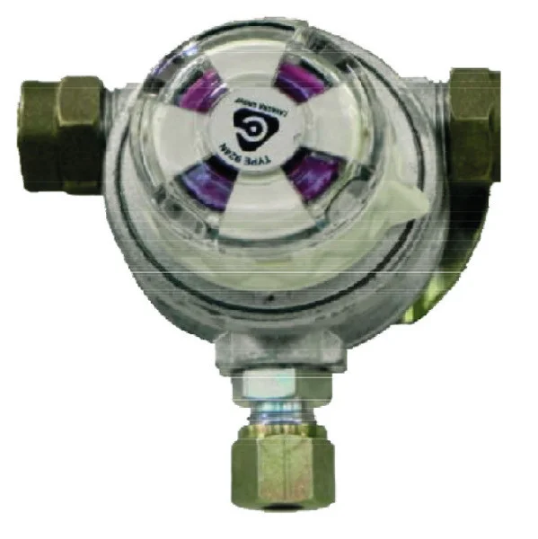 Regulátor plynu Multimatik automatický pro 2 lahve (50 mbar, výstup 8 mm, včetně hadic) 305323