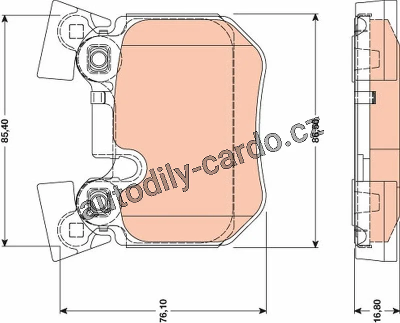 Sada brzdových destiček TRW GDB1795 – BMW 3 E91 KOMBI 05- Sada brzdových destiček TRW GDB1795 – BMW 3 E91 KOMBI 05-