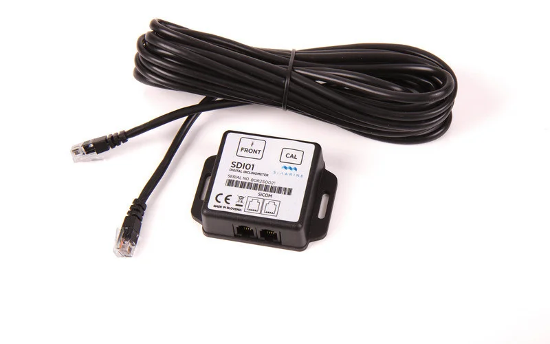 Měřič sklonu digitální SDI01 pro vyrovnání vozidla (dvouosý elektronický inklinometr, Plug-and-Play, přesnost ±1°, rozlišení 0,1°) 302606