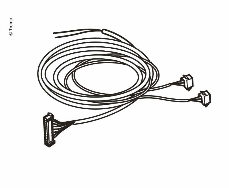 Kabel k ovládacímu panelu dálkového zobrazení Truma DuoC (délka 6 m) 315964
