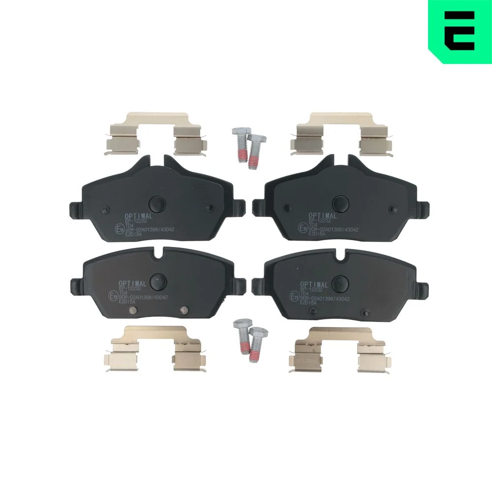 Sada brzdových destiček, kotoučová brzda OPTIMAL BP-12232