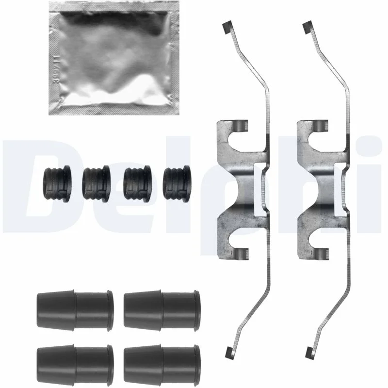 Sada příslušenství, obložení kotoučové brzdy DELPHI LX0694