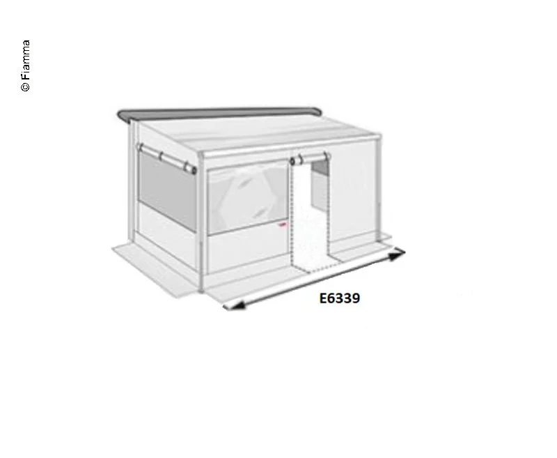Přední stěna Fiamma Frontwand 360 k předstanu Privacy Room Caravanstore Light (šířka 360 cm) 315661