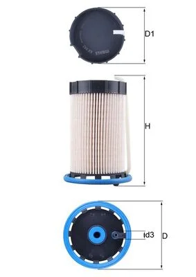 Palivový filtr KNECHT KX592