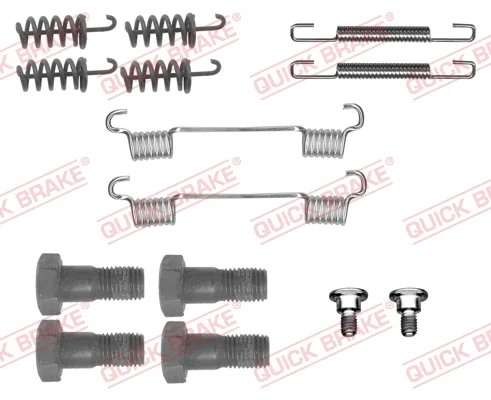 Sada prislusenstvi, parkovaci brzdove celisti QUICK BRAKE 105-0867
