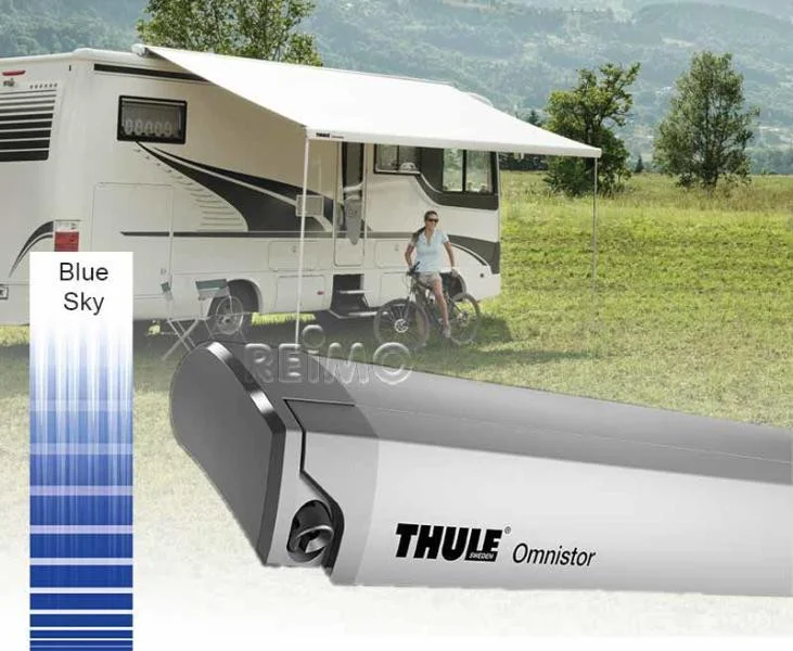 Markýza střešní Thule Omnistor 9200 5,00 m (Auszug 300 cm, stříbrný elox, mystic grey) 313434