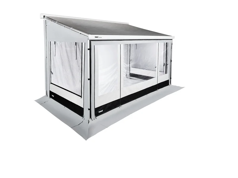 Přední stěna Thule Residence G3 k markýzám, šířka 375 cm, montážní výška 230–250 cm (velikost M) 312526