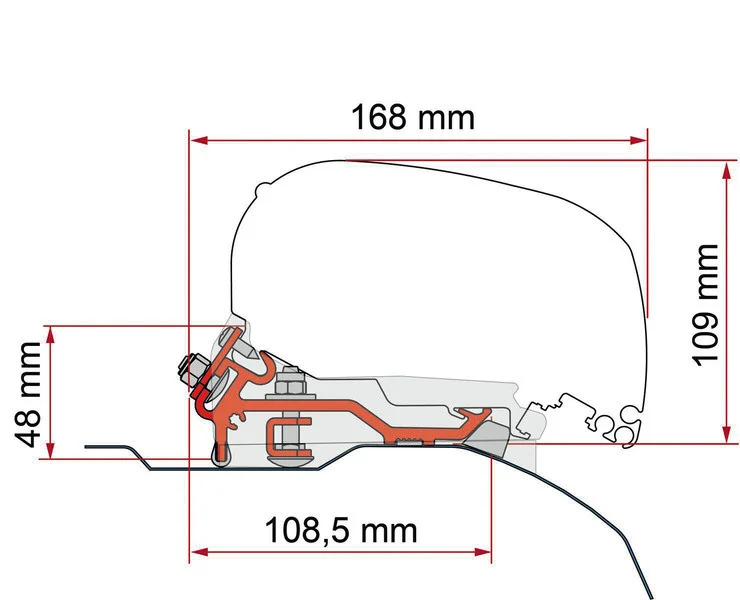 Sada plochých adaptérů 06 LHD+RHD Low 305994
