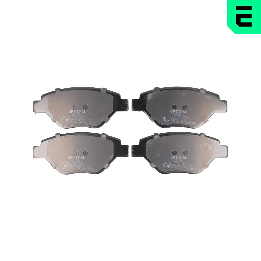 Sada brzdových destiček, kotoučová brzda OPTIMAL BP-12159