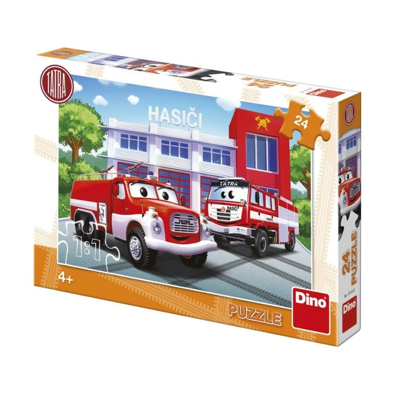 Hračka puzzle Tatra Hasičí 26x18cm 24ks 728745