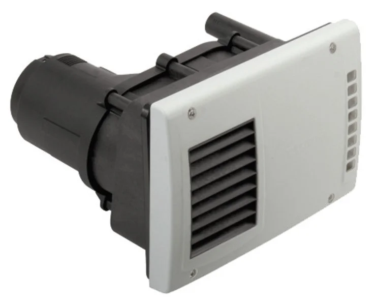 Stěnový odtahový komín s ventilátorem pro Truma Combi D, bílý 305878
