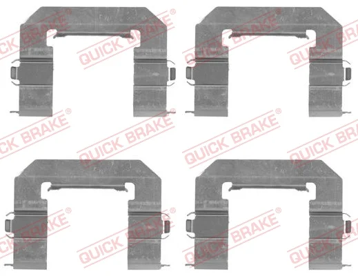 Sada prislusenstvi, oblozeni kotoucove brzdy QUICK BRAKE 109-1761