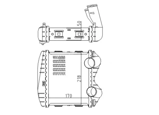 CHLADIČ VZDUCHU SMART 0.6 HART 620809 CHLADIČ VZDUCHU SMART 0.6 HART 620809